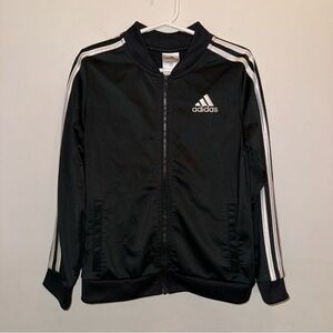 Adidas Track Jacket Three Stripes Children’s Size 14
